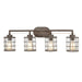 ELK Home - 18366/4 - Four Light Vanity - Gilbert - Rusted Coffee