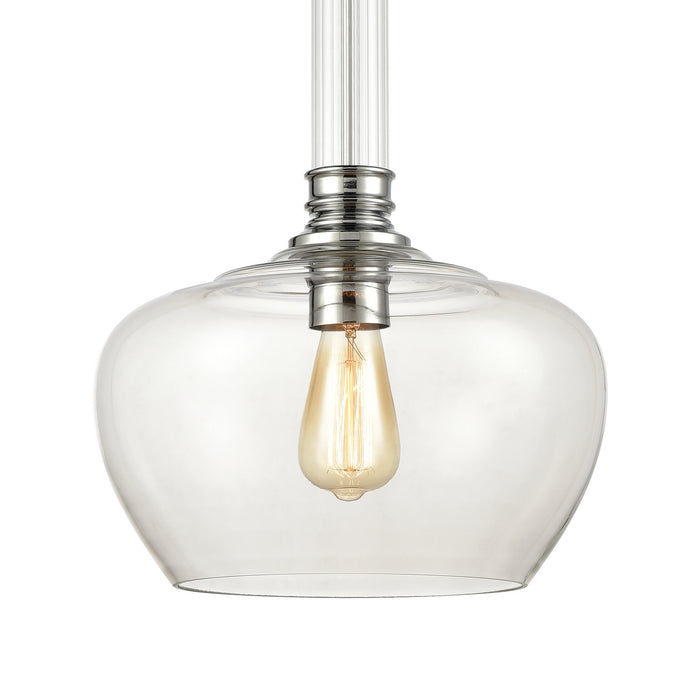 ELK Home - 46845/1 - One Light Pendant - Glasgow - Polished Chrome