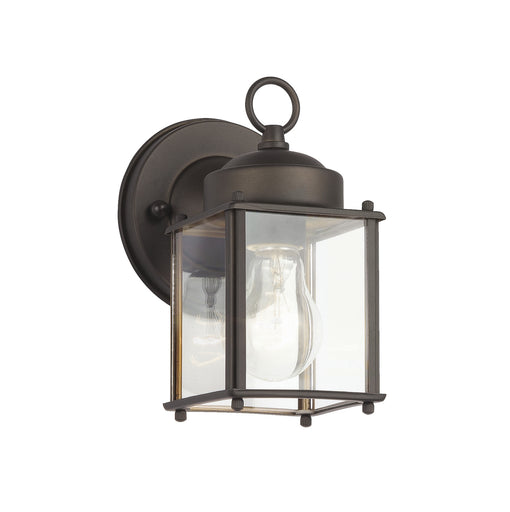 One Light Outdoor Wall Mount Olde Bronze