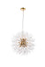 Solace 12 Light Pendant Gold-Pendants-Elegant Lighting-Lighting Design Store