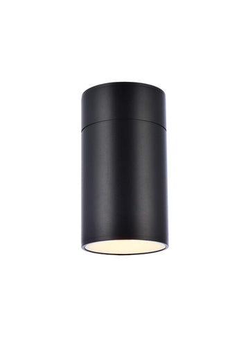 Raine LED Outdoor Wall Lamp black