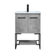 Elegant Lighting - VF42024CG - Single Bathroom Vanity - Gerard - Concrete Grey