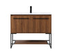 Elegant Lighting - VF42040WB - Single Bathroom Vanity - Gerard - Walnut Brown
