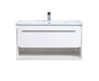 Elegant Lighting - VF43036WH - Single Bathroom Floating Vanity - Kasper - White