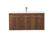 Elegant Lighting - VF44040WB - Single Bathroom Floating Vanity - Rasina - Walnut Brown