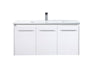 Elegant Lighting - VF44040WH - Single Bathroom Floating Vanity - Rasina - White