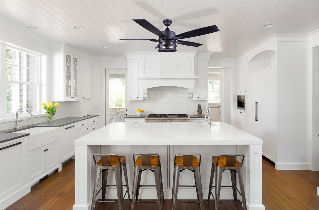 Canarm - CF52DUF5BK - 52 Inch Ceiling Fan - Duffy - Matte Black