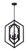 Canarm - ICH1010A04BK16 - Four Light Chandelier - Netto - Black