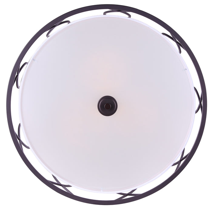 Canarm - ICH320A03ORB20 - Three Light Chandelier - Monica - Oil Rubbed Bronze