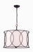 Canarm - ICH320A03ORB20 - Three Light Chandelier - Monica - Oil Rubbed Bronze