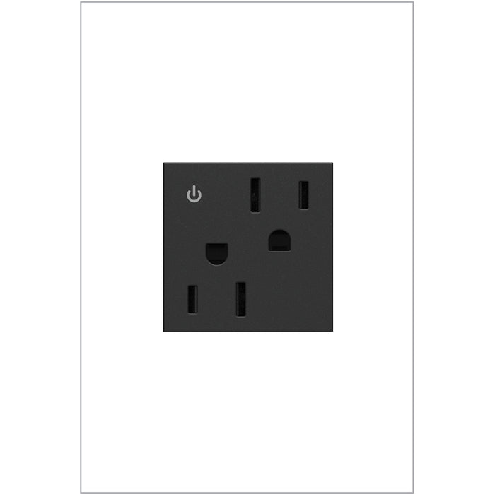 Legrand - ARCD152G10 - Dual Controlled Outlet - Adorne - Graphite