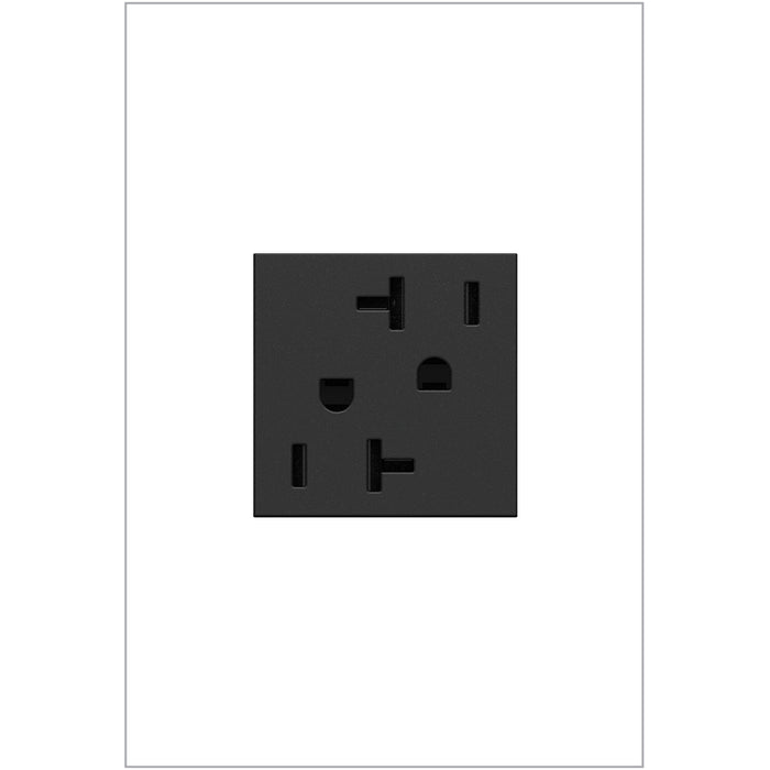 Legrand - ARTR202G4 - Tamper-Resistant Outlet - Adorne - Graphite