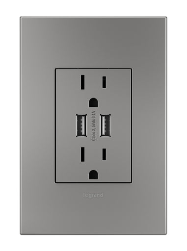 Adorne Dual-USB Outlet