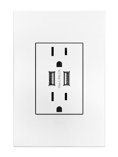 Adorne Dual-USB Outlet