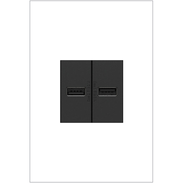 Legrand - ARUSBG4 - Usb Outlet, Half-Size - Adorne - Graphite