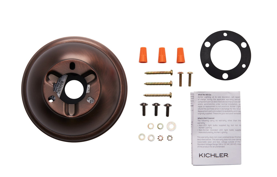 Kichler - 337008OBB - Flush Mount Kit - Accessory - Oil Brushed Bronze