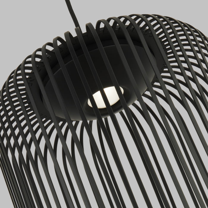 Kai LED Pendant Nightshade Black