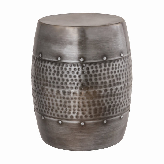 ELK Home - 609886 - Accent Stool - Corwell - Antique Nickel