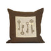 ELK Home - 900563 - Pillow - Cover Only - Brown