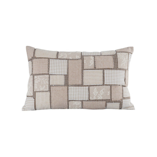ELK Home - 905636 - Pillow - Cover Only - Patchworth - Crema
