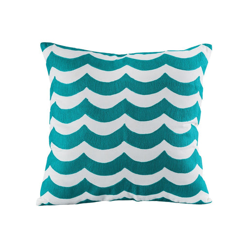 ELK Home - 905353 - Pillow - Cover Only - Tides - Teal
