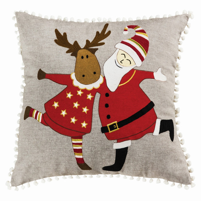 ELK Home - 908149 - Pillow - Celebration on Ice - Gray