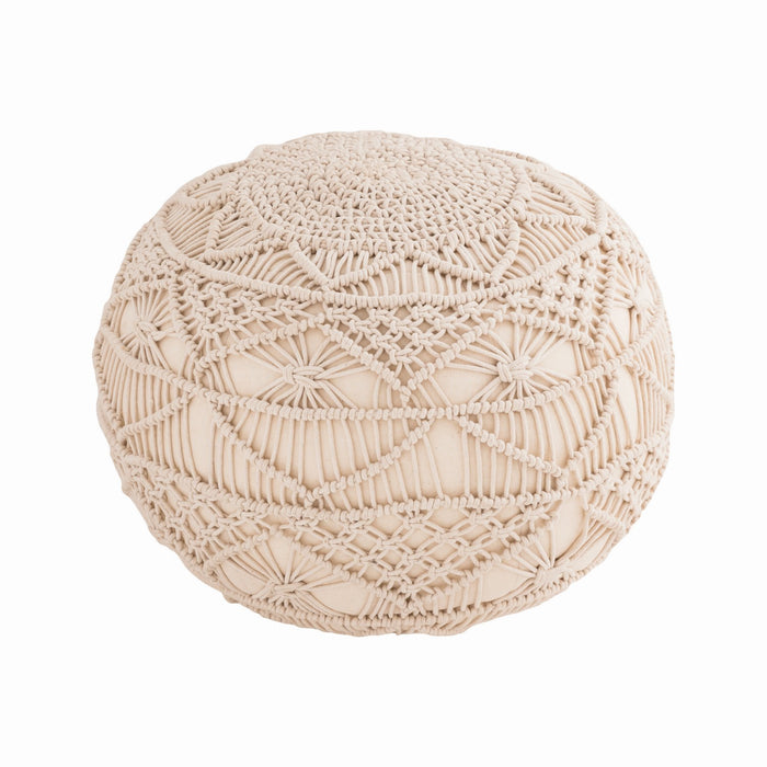 ELK Home - 920004 - Pouf - Lilou - Cream