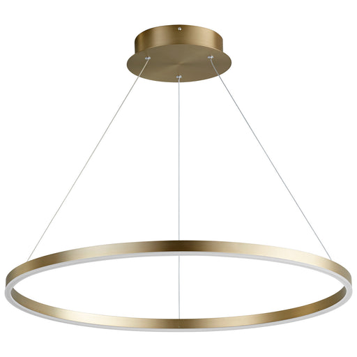 Quorum - 3-65-40 - LED Pendant - Circulo - Aged Brass