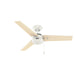 Hunter - 50262 - 44 InchesCeiling Fan - Cassius - Fresh White