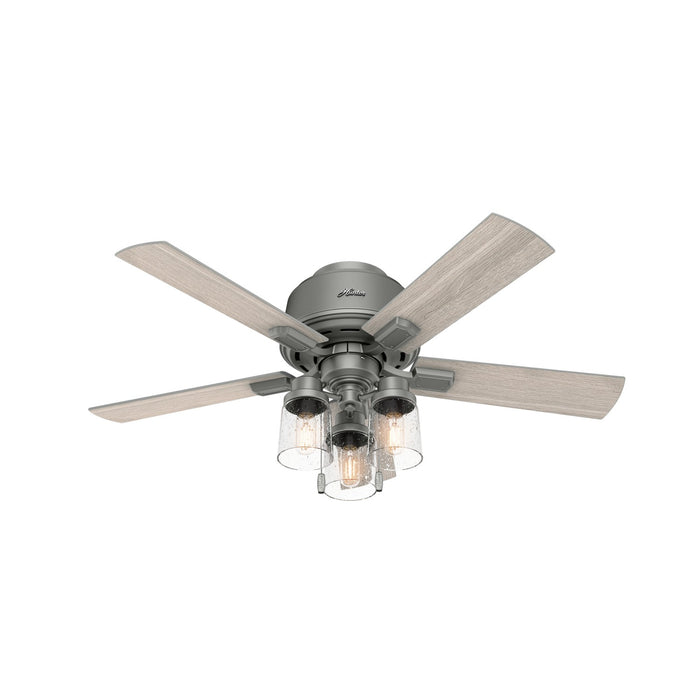 Hunter - 50653 - 44 InchesCeiling Fan - Hartland - Matte Silver