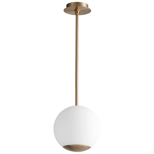 Quorum - 3-690-40 - LED Pendant - Terra - Aged Brass