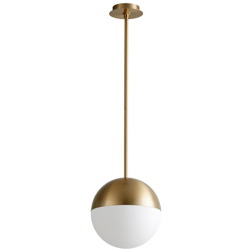 Quorum - 3-6903-40 - LED Pendant - Mondo - Aged Brass