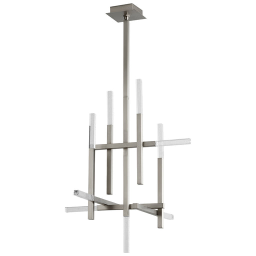 Atlantis LED Ceiling Mount Satin Nickel
