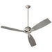 Quorum - 3-109-24 - 60"Ceiling Fan - Juno - Satin Nickel