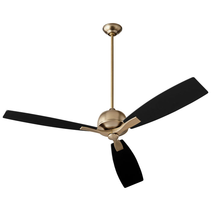 Quorum - 3-109-40 - 60"Ceiling Fan - Juno - Aged Brass