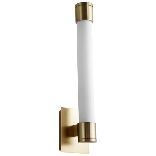 Zenith II LED Wall Sconce Aged Brass