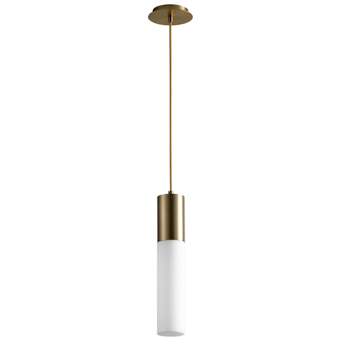 Quorum - 3-653-140 - LED Pendant - Magnum - Aged Brass
