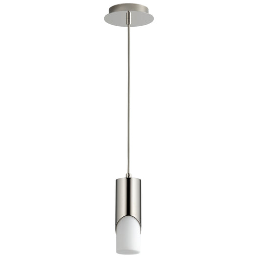 Ellipse LED Pendant Polished Nickel