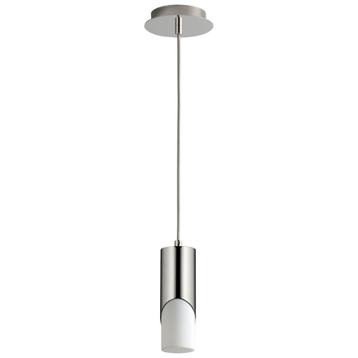 Ellipse LED Pendant Polished Nickel