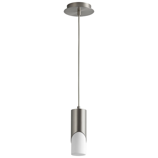 Ellipse LED Pendant Satin Nickel
