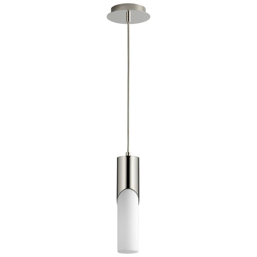 Ellipse LED Pendant Polished Nickel