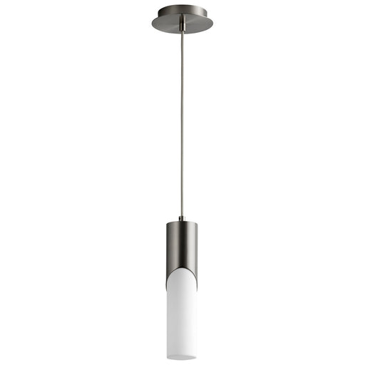 Ellipse LED Pendant Satin Nickel