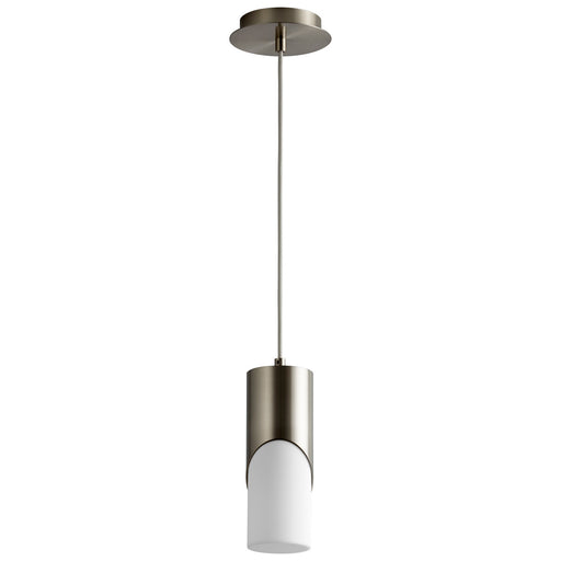 Ellipse LED Pendant Satin Nickel
