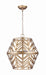 Canarm - ICH635B03PGD17 - Three Light Chandelier - Maud - Painted Gold