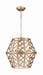 Canarm - ICH635B03PGD17 - Three Light Chandelier - Maud - Painted Gold