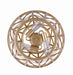 Canarm - ICH635B03PGD17 - Three Light Chandelier - Maud - Painted Gold