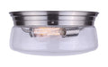 Canarm - IFM679A12BN - Two Light Flush Mount - Albany - Brushed Nickel