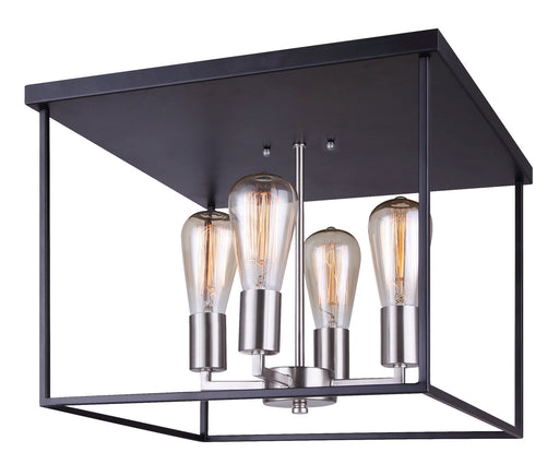 Roy Four Light Flush Mount Metal