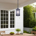 Canarm - IOL343BK - One Light Outdoor Lantern - Duffy - Metal