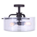 Canarm - ISF679A03ORB - Three Light Semi Flush Mount - Albany - Oil Rubbed Bronze